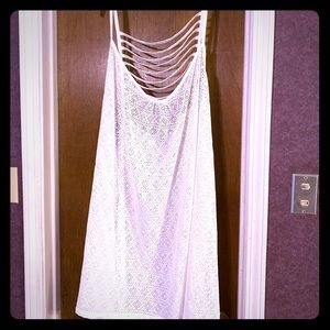 Torrid crochet swimsuit cover up size 6